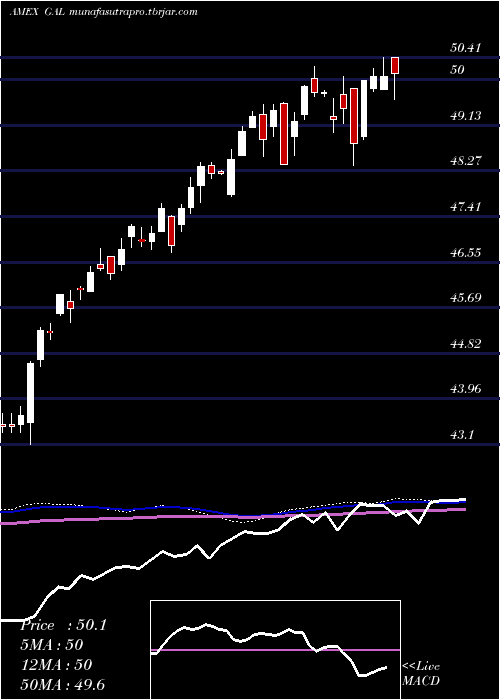  weekly chart SpdrSsga