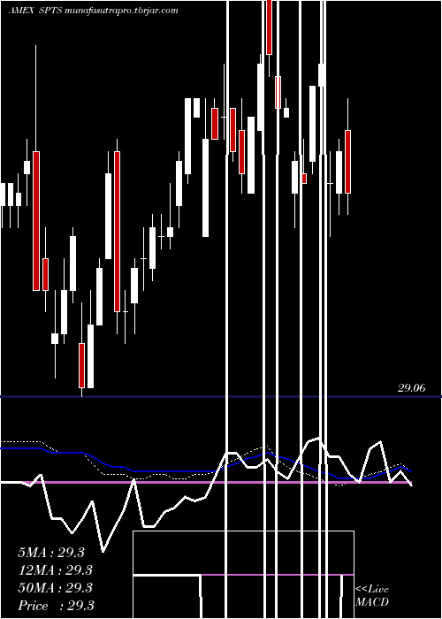 weekly chart SpdrShort