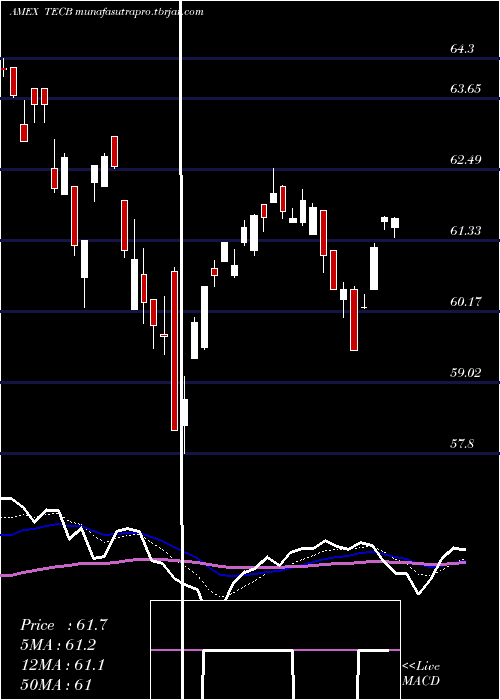  Daily chart IsharesU
