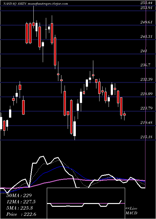 Daily chart AmazonCom