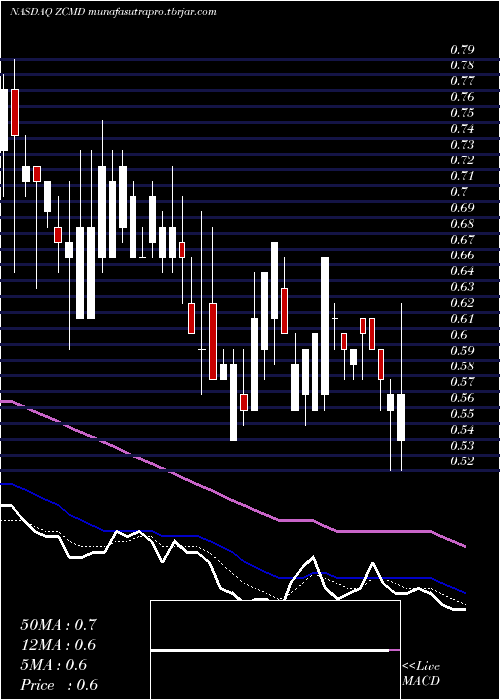 Daily chart ZhongchaoInc