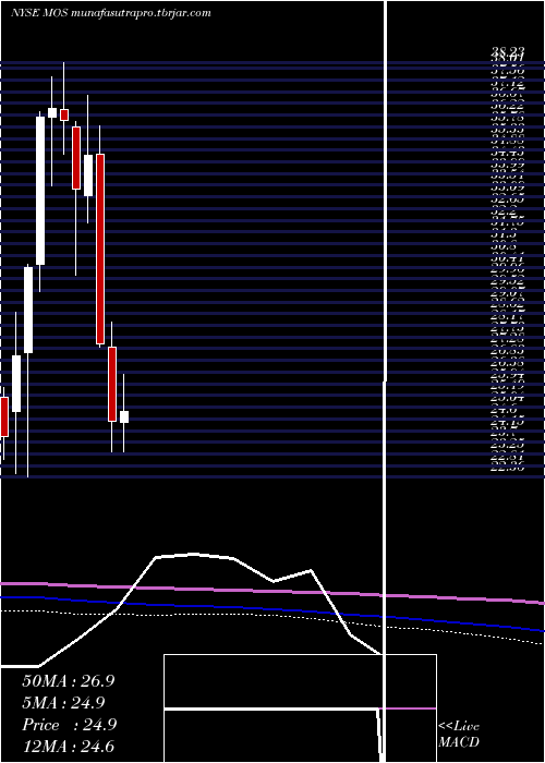 monthly chart MosaicCompany